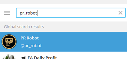 @pr_robot - это бот для продвижения каналов в Телеграм